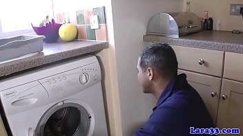 stockinged english cougar plumbing plumber