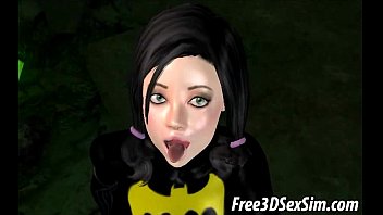 Hot 3D batgirl getting fucked hard by the joker